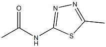 Acetamide,N-(5-methyl-1,3,4-thiadiazol-2-yl)- 结构式