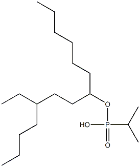 Phosphonic acid, (1-methylethyl)-, mono(4-ethyl-1-hexyloctyl) ester 结构式