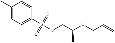 Toluene-4-sulfonic acid (S)-2-allyloxy-propyl ester 结构式