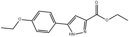 5-(4-乙氧苯基)-吡唑-3-羧酸 结构式