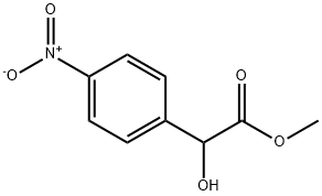 2-羟基-2-(4-硝基苯基)乙酸甲酯 结构式