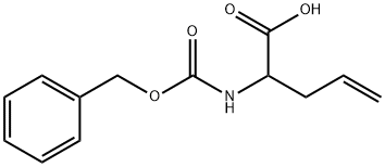 CBZ-RS-烯丙基甘氨酸 结构式