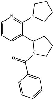 Phenyl-[2-(2-pyrrolidin-1-yl-pyridin-3-yl)-pyrrolidin-1-yl]-methanone