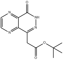 8-氧代-7,8-二氢吡嗪并[2,3-D]哒嗪-5-乙酸叔丁酯,5-氧代-5,6-二氢吡嗪并[3,4-D]哒嗪-8-乙酸叔丁酯 结构式