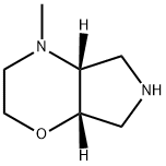 (4AR,7AS)-4-METHYLOCTAHYDROPYRROLO[3,4-B][1,4]OXAZINE 结构式