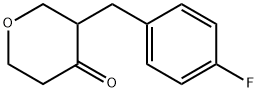 3-(4-FLUOROBENZYL)DIHYDRO-2H-PYRAN-4(3H)-ONE