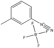 Benzenediazonium, 3-methyl-, tetrafluoroborate(1-) 结构式