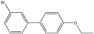 3-溴-4'-乙氧基-1,1'-联苯 结构式