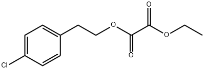 4-CHLOROPHENETHYL ETHYL OXALATE 结构式