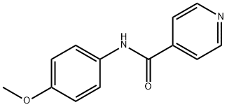 ISONICOTINIC ACID P-ANISIDIDE 结构式