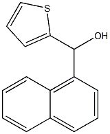 naphthalen-1-yl(thiophen-2-yl)methanol 结构式