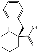 (S)-2-BENZYLPIPERIDINE-2-CARBOXYLIC ACID 结构式