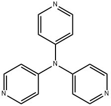 三(4-吡啶基)胺 结构式