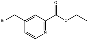 Ethyl 4-(bromomethyl)picolinate 结构式