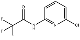 N-(6-Chloro-pyridin-2-yl)-2,2,2-trifluoro-acetamide 结构式