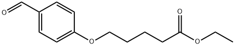 ETHYL 5-(4-FORMYLPHENOXY)PENTANOATE 结构式