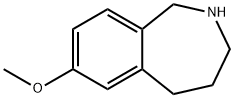7-甲氧基-2,3,4,5-四氢-1H-苯并[C]吖庚因 结构式