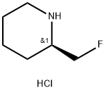 (2R)-2-(FLUOROMETHYL)PIPERIDINE HCL 结构式