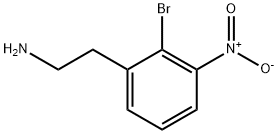 2-(2-BROMO-3-NITROPHENYL)ETHANAMINE 结构式