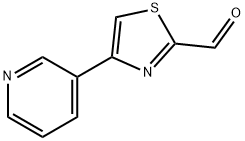 4-(吡啶-3-基)噻唑-2-甲醛 结构式