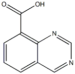 喹唑啉-8-羧酸 结构式