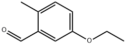 5-乙氧基-2-甲基苯甲醛 结构式
