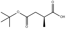 (S)-4-(tert-Butoxy)-2-methyl-4-oxobutanoic acid 结构式