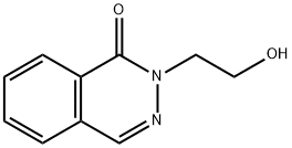 2-(2-hydroxy-ethyl)-2H-phthalazin-1-one 结构式