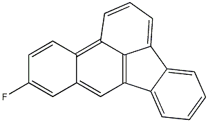 Benzo[b]fluoranthene, 10-fluoro- 结构式