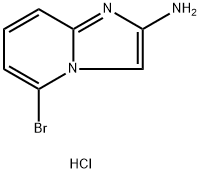5-BROMOIMIDAZO[1,2-A]PYRIDIN-2-AMINE HCL 结构式