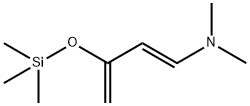 (E)-N,N-DIMETHYL-3-((TRIMETHYLSILYL)OXY)BUTA-1,3-DIEN-1-AMINE 结构式