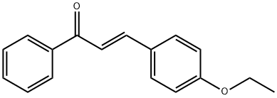 (2E)-3-(4-ethoxyphenyl)-1-phenylprop-2-en-1-one 结构式