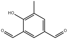 4-hydroxy-5-methyl-1,3-Benzenedicarboxaldehyde 结构式