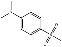 N,N-dimethyl-4-methylsulfonylaniline 结构式