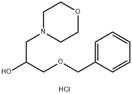 1-(benzyloxy)-3-morpholinopropan-2-ol hydrochloride 结构式