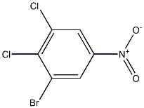 3,4-二氯-5-溴硝基苯 结构式