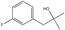 1-(3-氟苯基)-2-甲基丙-2-醇 结构式