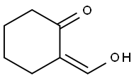 (2Z)-2-(hydroxymethylidene)cyclohexan-1-one 结构式