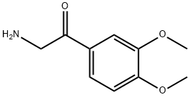 2-amino-1-(3,4-dimethoxyphenyl)ethan-1-one 结构式
