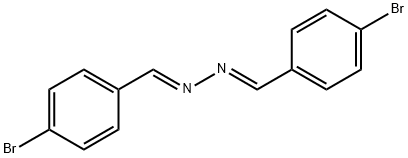 1,2-bis((E)-4-bromobenzylidene)hydrazine 结构式