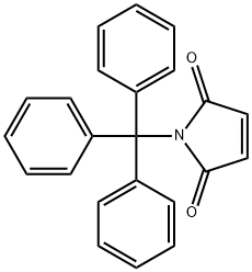 1-tritylpyrrole-2,5-dione 结构式