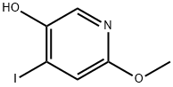 4-碘-6-甲氧基-吡啶-3-醇 结构式