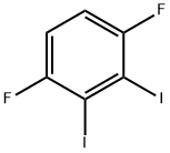 1,4-二氟-2,3-二碘苯 结构式