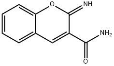 2-imino-2H-chromene-3-carboxamide 结构式