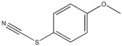 Thiocyanic acid, 4-methoxyphenyl ester 结构式