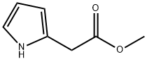 METHYL 2-(1H-PYRROL-2-YL)ACETATE 结构式