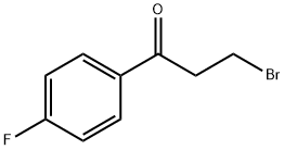 3-BROMO-1-(4-FLUOROPHENYL)PROPAN-1-ONE 结构式