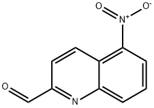 5-nitroquinoline-2-carbaldehyde 结构式