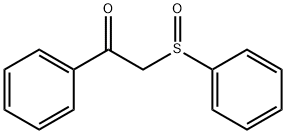 Ethanone, 1-phenyl-2-(phenylsulfinyl)- 结构式