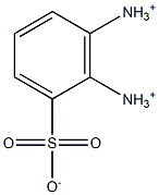 2-diazoniobenzenesulfonate 结构式
